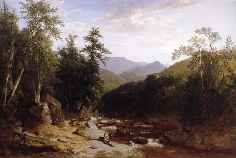 Asher Brown Durand Mountain Stream oil painting image